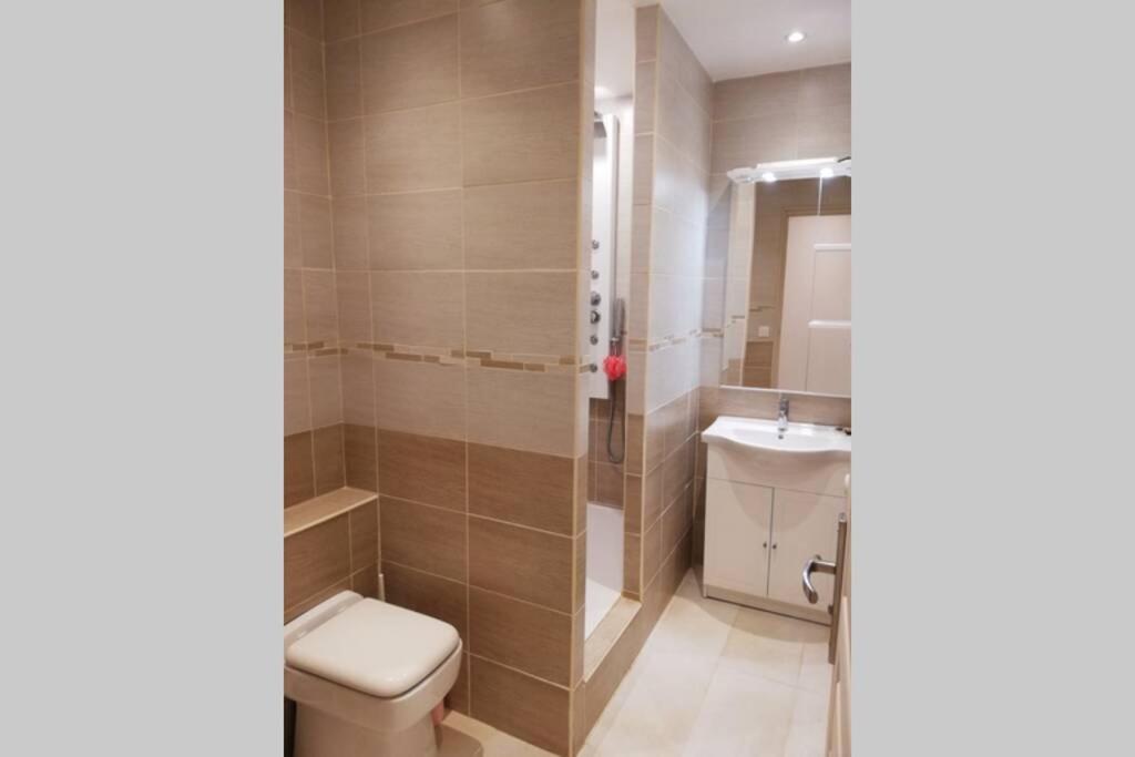 Appartement T2 Rez De Villa Proche Bord De Mer Le Pradet Bagian luar foto