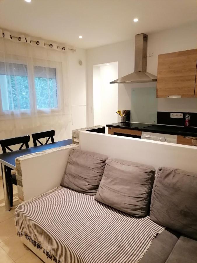 Appartement T2 Rez De Villa Proche Bord De Mer Le Pradet Bagian luar foto
