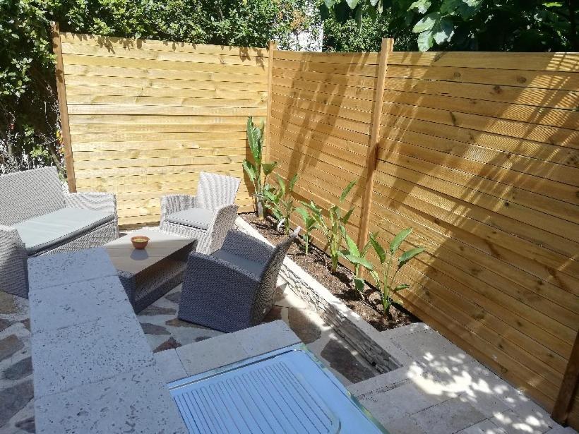 Appartement T2 Rez De Villa Proche Bord De Mer Le Pradet Bagian luar foto
